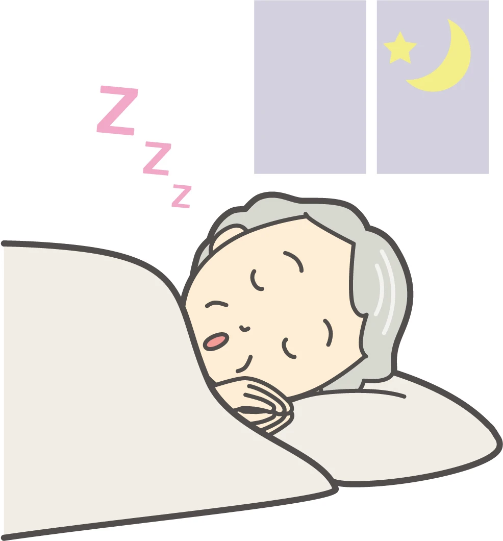 夜間も安心して眠れる看護ケアを提供します